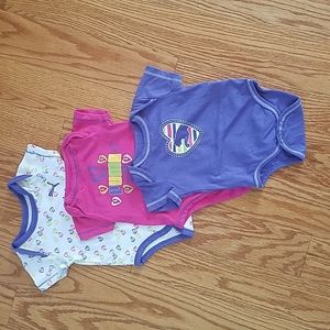 0-3 month Puma onesies